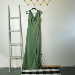 NWT AFTER SIX GREEN GOWN SIZE XL